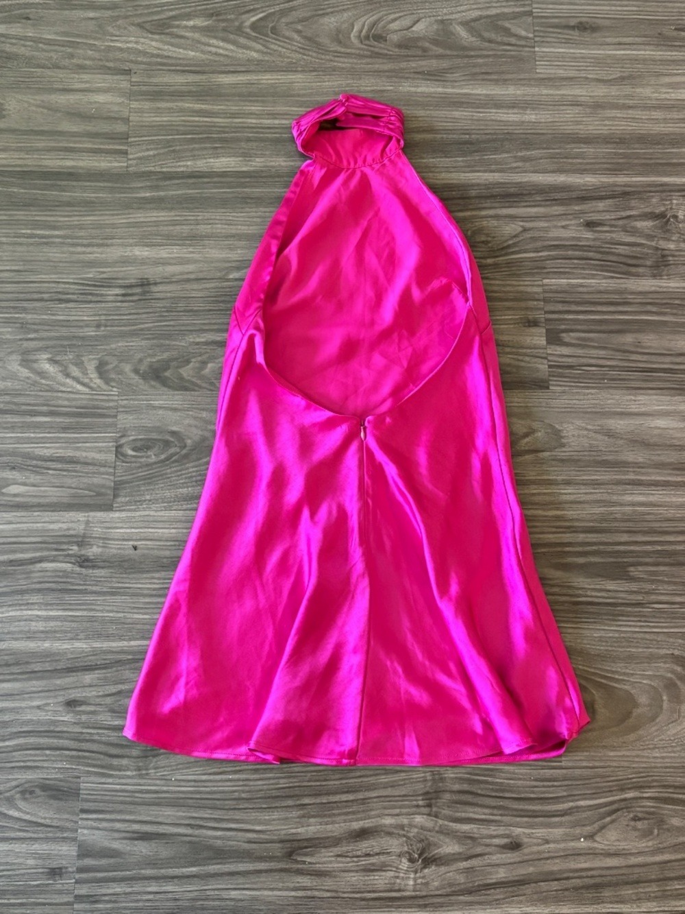 Lovers and Friends Revolve Hayes Mini Dress Magenta Pink High Neck Open Back XS - Picture 8 of 13